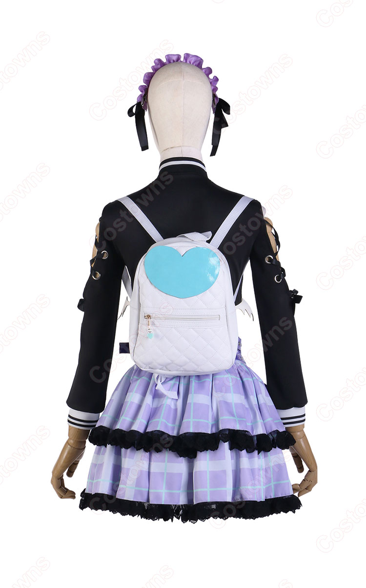 プロジェクトセカイ 東雲絵名 ダークデコラ・スイートガール コスプレ S-XL プロジェクトセカイ カラフルステージ！ 25時、ナイトコードで