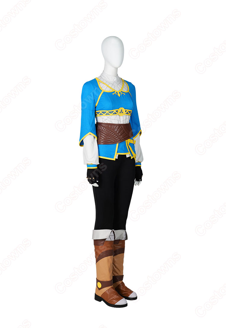 ゼルダ 普段着 コスプレ衣装 『ゼルダの伝説 ブレス オブ ザ ワイルド』 cosplay 仮装 変装-3