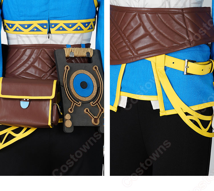 ゼルダ 普段着 コスプレ衣装 『ゼルダの伝説 ブレス オブ ザ ワイルド』 cosplay 仮装 変装-6