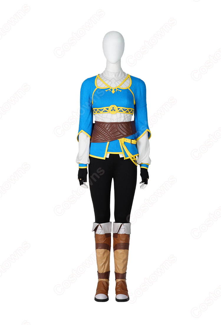 ゼルダ 普段着 コスプレ衣装 『ゼルダの伝説 ブレス オブ ザ ワイルド』 cosplay 仮装 変装-2