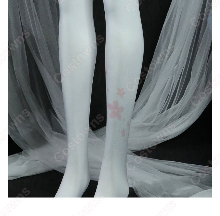 原神 神里綾華 新コスチューム 花時に訪れた手紙 コスプレ衣装-14