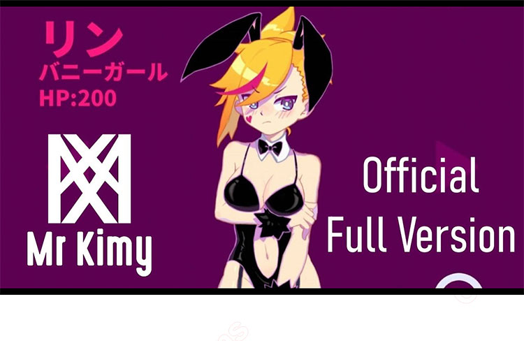 Muse Dash リン バニーガール コスプレ衣装-1