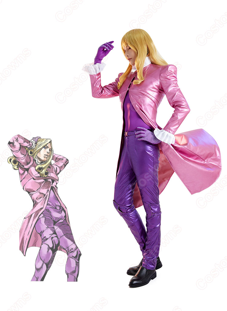 ジョジョ ファニー・ヴァレンタイン大統領 コスプレ衣装 『ジョジョの奇妙な冒険 Part7 スティール・ボール・ラン』 cosplay 仮装 変装-2