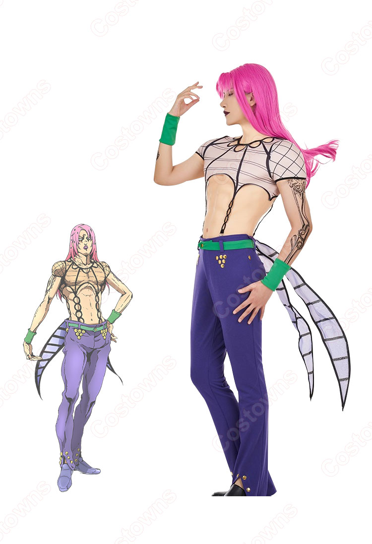 ディアボロ コスプレ衣装 『ジョジョの奇妙な冒険 Parte5 黄金の風』 cosplay 仮装 変装-3