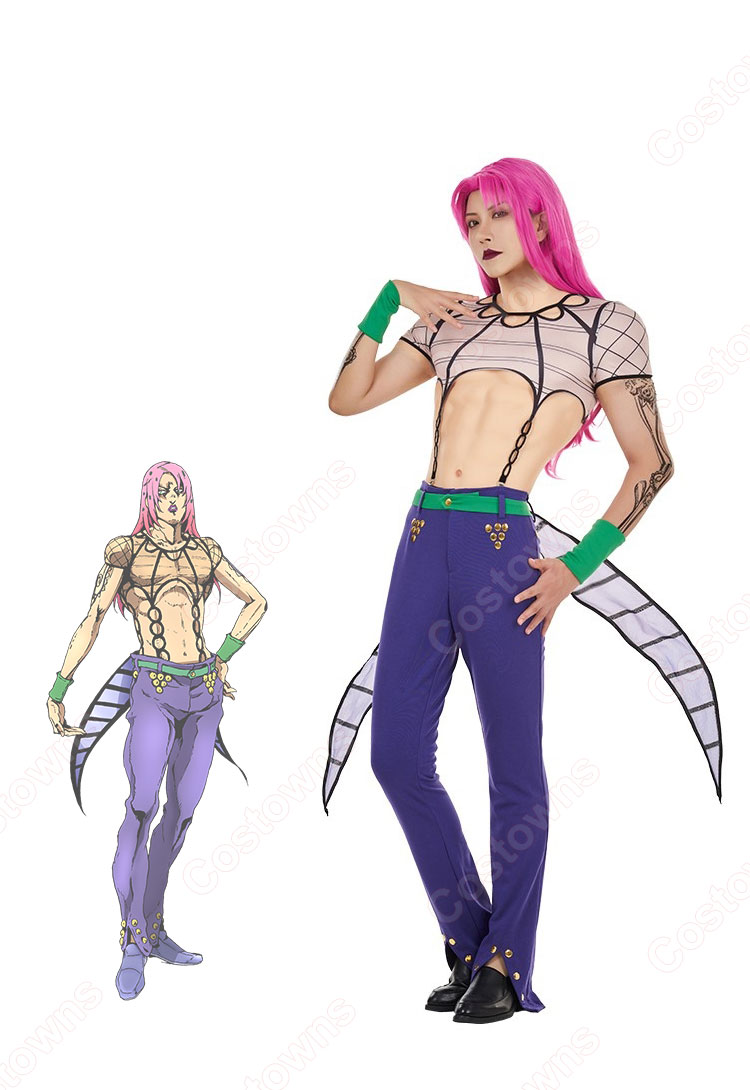 ディアボロ コスプレ衣装 『ジョジョの奇妙な冒険 Parte5 黄金の風』 cosplay 仮装 変装-1