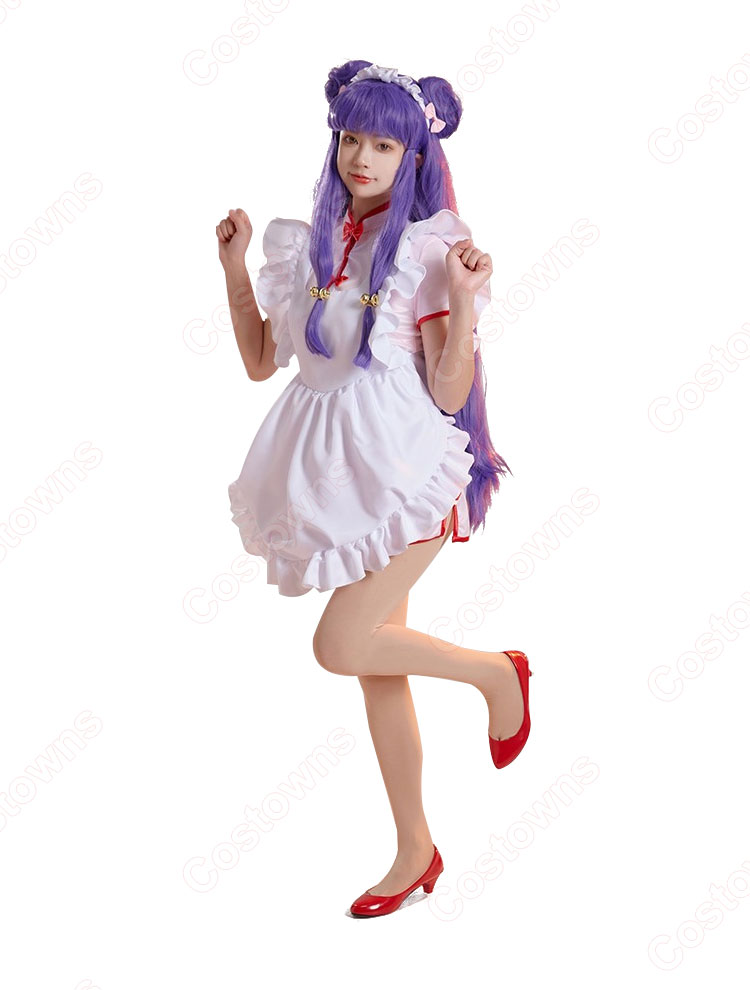 らんま1/2 シャンプー コスプレ衣装 チャイナドレス メイド服