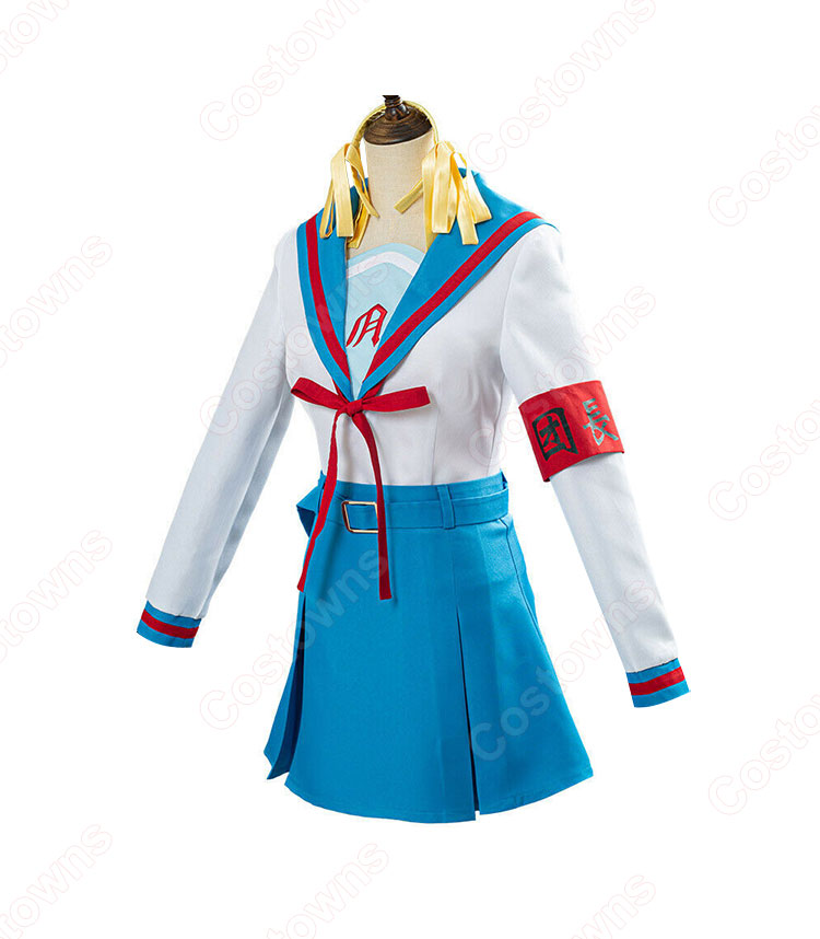 涼宮ハルヒの憂鬱 涼宮ハルヒ コスプレ衣装 制服-3