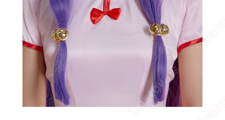 らんま1/2 シャンプー コスプレ衣装 チャイナドレス メイド服-9