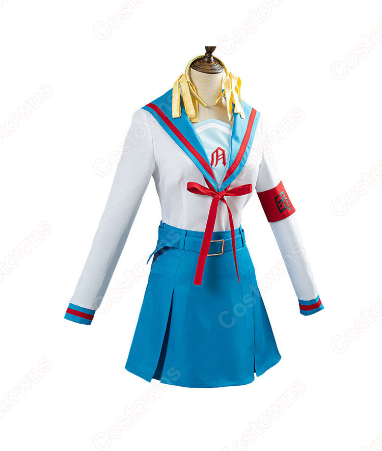 涼宮ハルヒの憂鬱 涼宮ハルヒ コスプレ衣装 制服-4