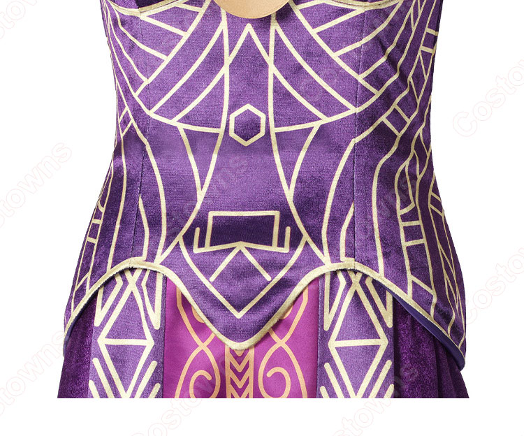 ラモンダ コスプレ衣装 『ブラックパンサー/ワカンダ・フォーエバー』 ワカンダ 女王 cosplay 仮装 変装-7