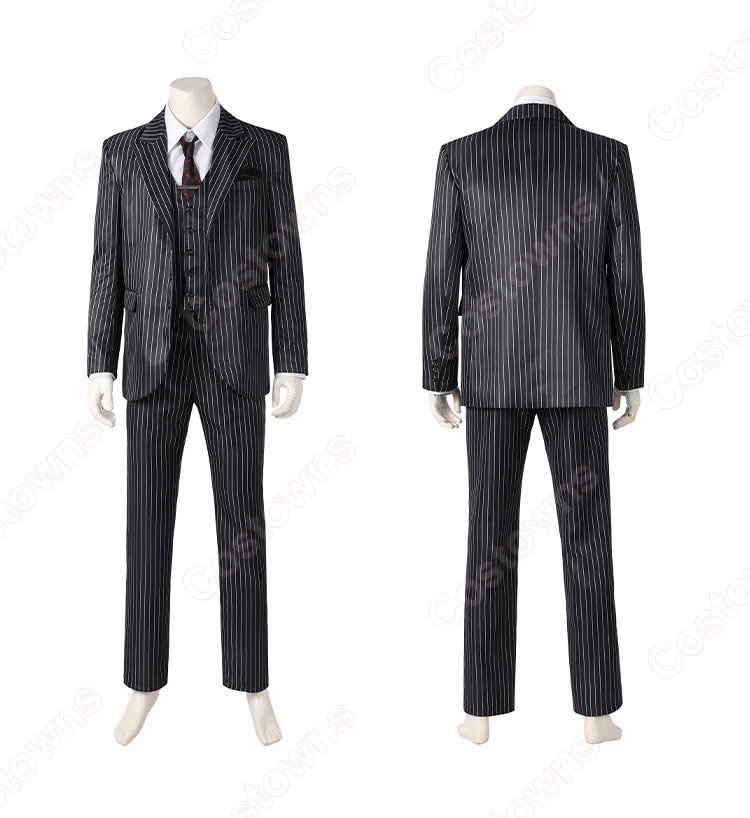 ゴメズ・アダムス コスプレ衣装 テレビドラマ 『ウェンズデー』 cosplay 仮装 変装-2