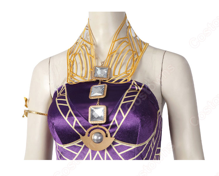 ラモンダ コスプレ衣装 『ブラックパンサー/ワカンダ・フォーエバー』 ワカンダ 女王 cosplay 仮装 変装-5