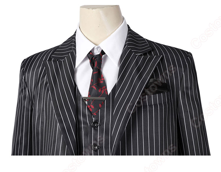 ゴメズ・アダムス コスプレ衣装 テレビドラマ 『ウェンズデー』 cosplay 仮装 変装-4