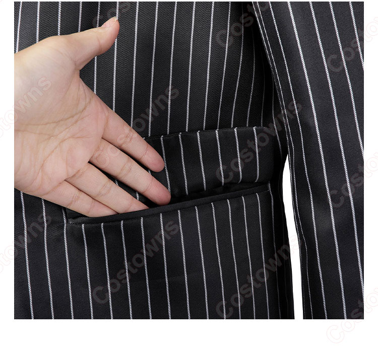 ゴメズ・アダムス コスプレ衣装 テレビドラマ 『ウェンズデー』 cosplay 仮装 変装-7