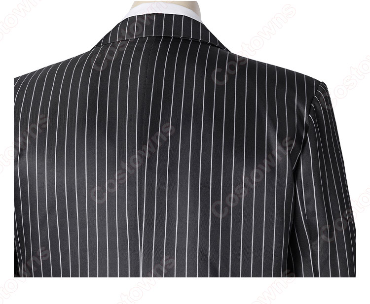 ゴメズ・アダムス コスプレ衣装 テレビドラマ 『ウェンズデー』 cosplay 仮装 変装-6