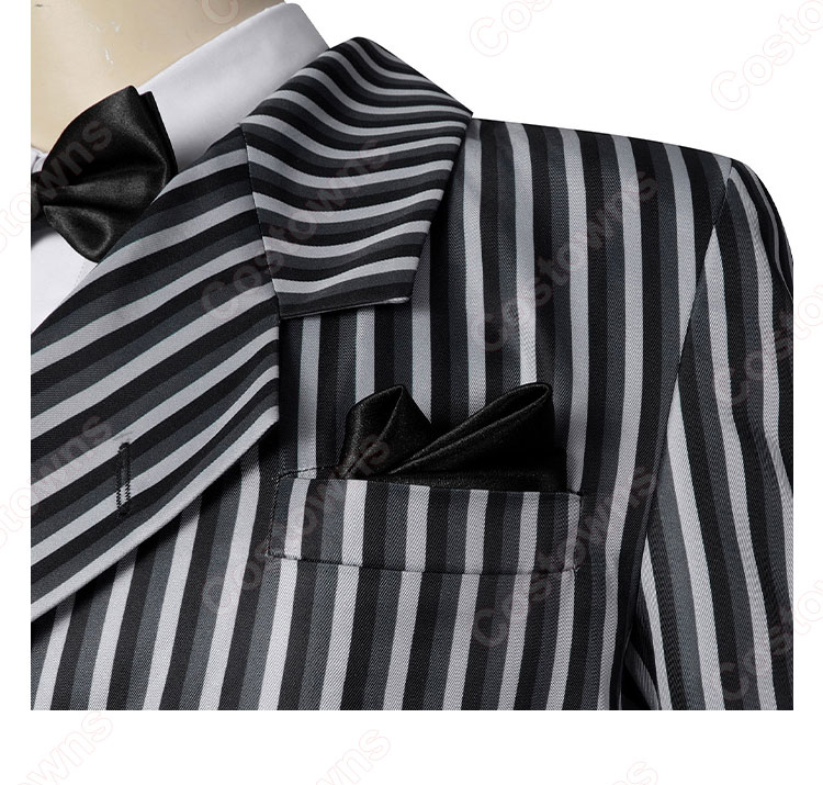 ゴメズ・アダムス コスプレ衣装 1991年 映画 『アダムス・ファミリー』 cosplay 仮装 変装-5