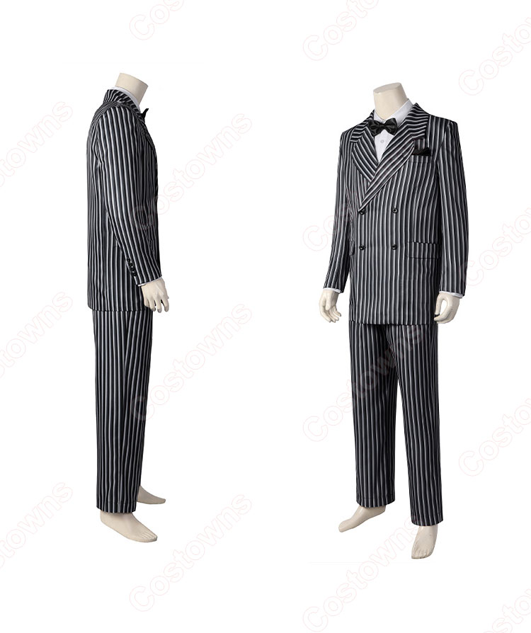 ゴメズ・アダムス コスプレ衣装 1991年 映画 『アダムス・ファミリー』 cosplay 仮装 変装-3