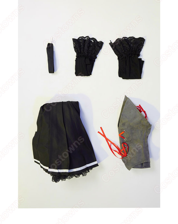 しゅごキャラ! ほしな歌唄 コスプレ衣装 ゴシックロリータワンピース-7