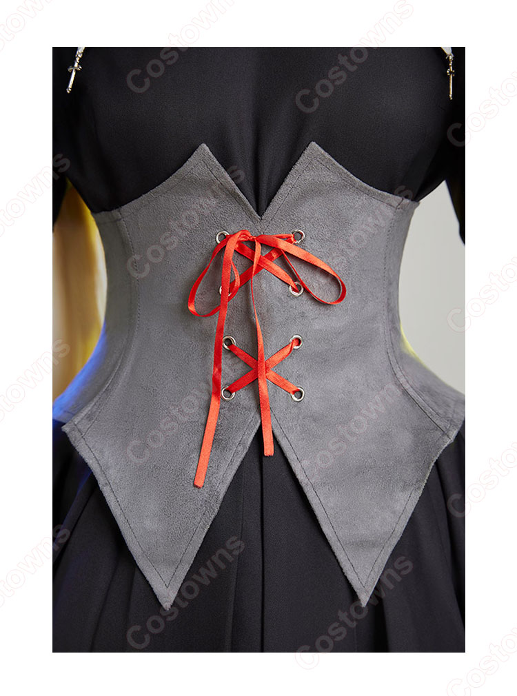 しゅごキャラ! ほしな歌唄 コスプレ衣装 ゴシックロリータワンピース-6