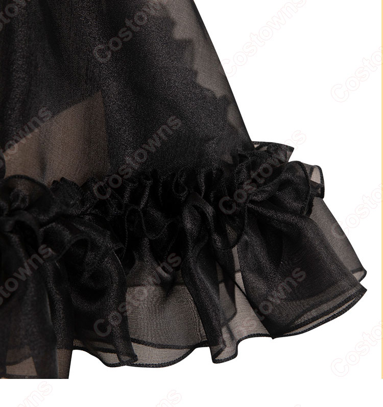 ウェンズデー・アダムス コスプレ衣装 二次創作 水着-5