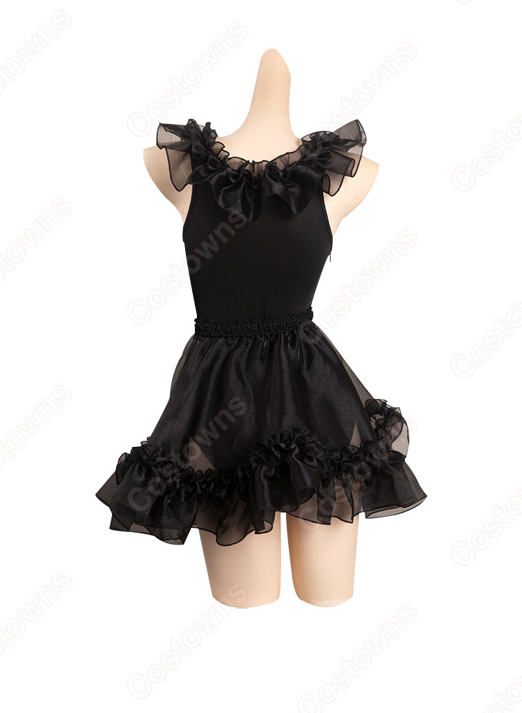 ウェンズデー・アダムス コスプレ衣装 二次創作 水着-3