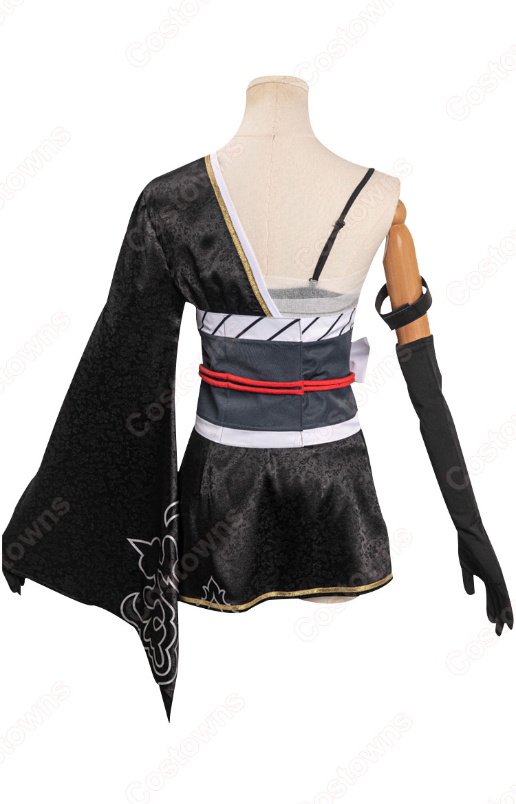 ニーア オートマタ ヨルハA型二号 コスプレ衣装 和服-3