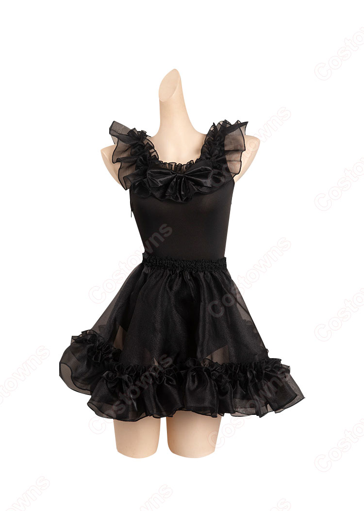 ウェンズデー・アダムス コスプレ衣装 二次創作 水着-1