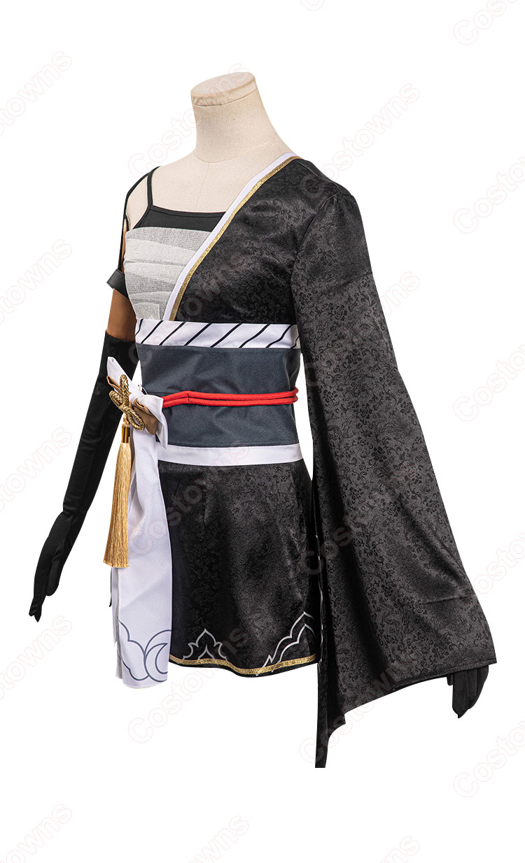 ニーア オートマタ ヨルハA型二号 コスプレ衣装 和服-2