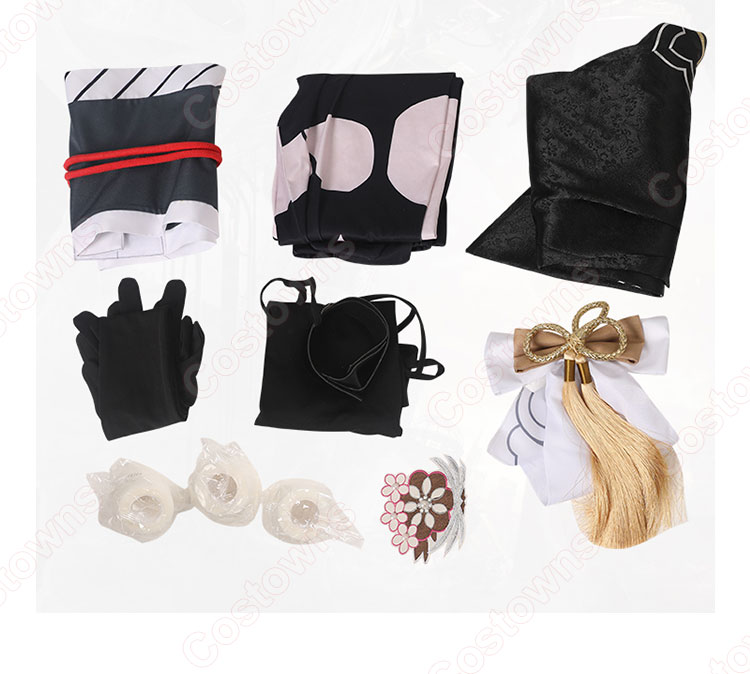 ニーア オートマタ ヨルハA型二号 コスプレ衣装 和服-8