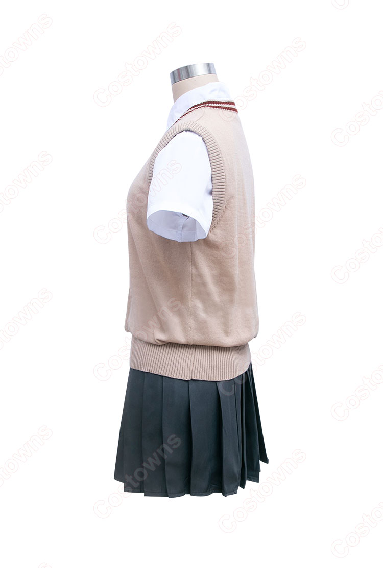 とある科学の超電磁砲 御坂美琴 コスプレ衣装 常盤台中学 制服-3
