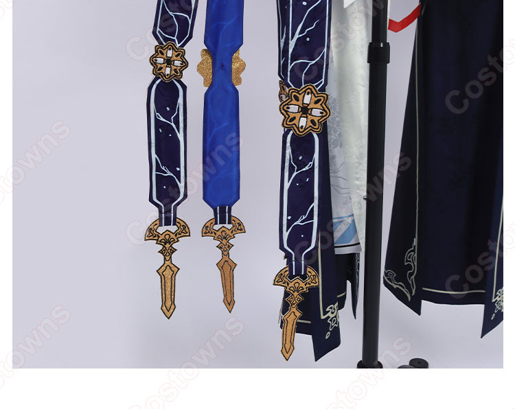 崩壊3rd 玉騎士・月痕 李素裳(リ・スショウ) コスプレ衣装-11