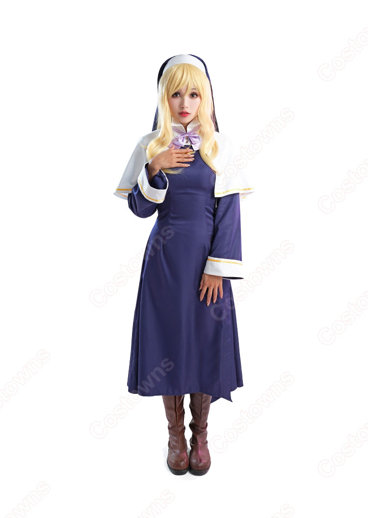 Engage Kiss シャロン・ホーリーグレイル コスプレ衣装-1