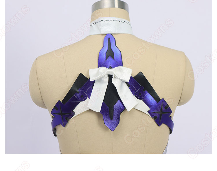 崩壊3rd 玉騎士・月痕 李素裳(リ・スショウ) コスプレ衣装-9