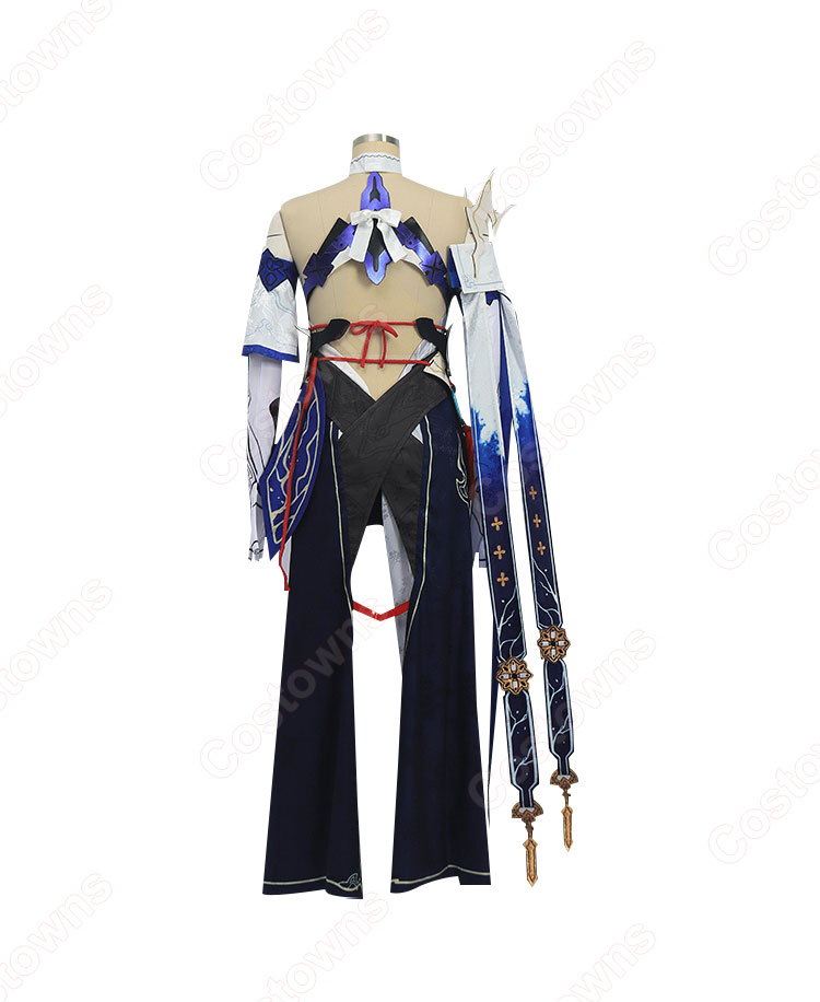 崩壊3rd 玉騎士・月痕 李素裳(リ・スショウ) コスプレ衣装-5
