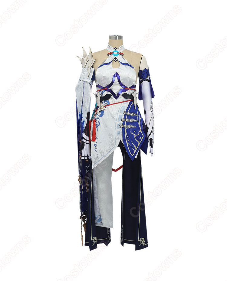 崩壊3rd 玉騎士・月痕 李素裳(リ・スショウ) コスプレ衣装-2