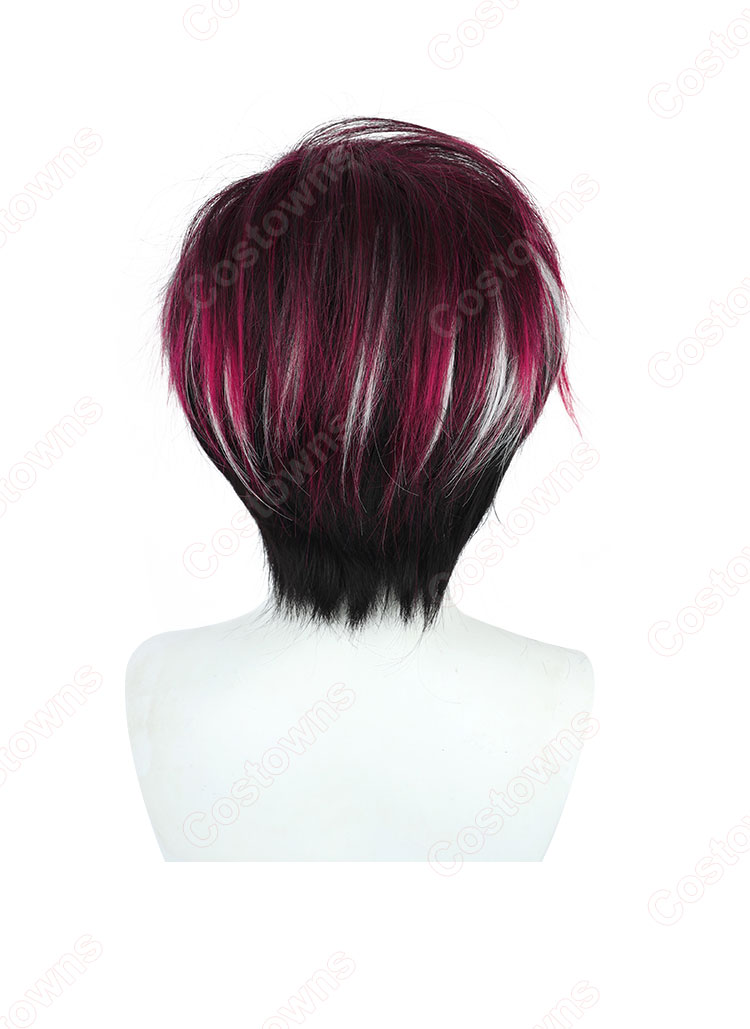 にじさんじ Ver Vermillion (ヴェール ヴァーミリオン) コスプレウィッグ-4