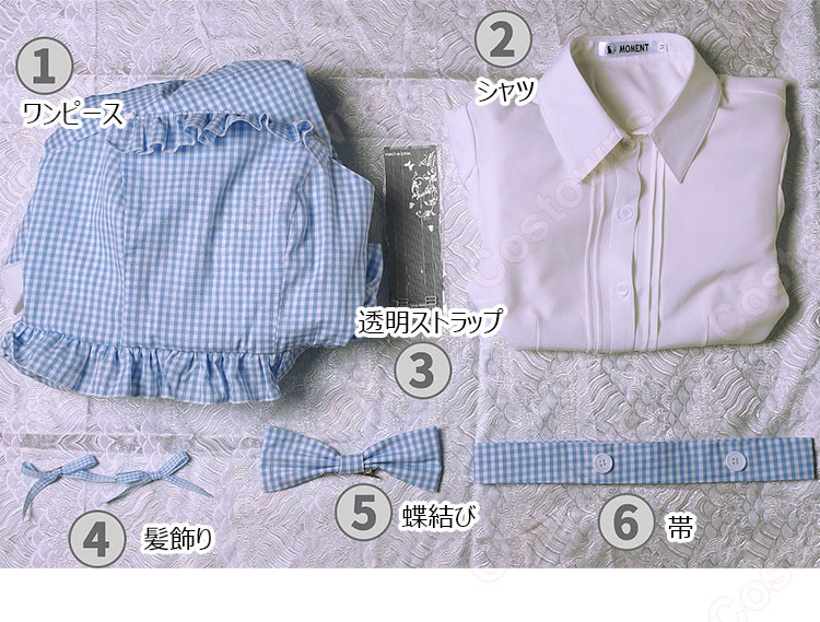 少女(記憶) ドロシー コスプレ衣装 『IdentityV 第五人格』 サバイバー スキン 演繹の星SSR衣装 cosplay 仮装 変装-9