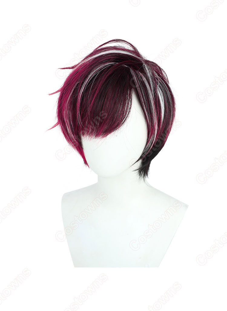 にじさんじ Ver Vermillion (ヴェール ヴァーミリオン) コスプレウィッグ-3
