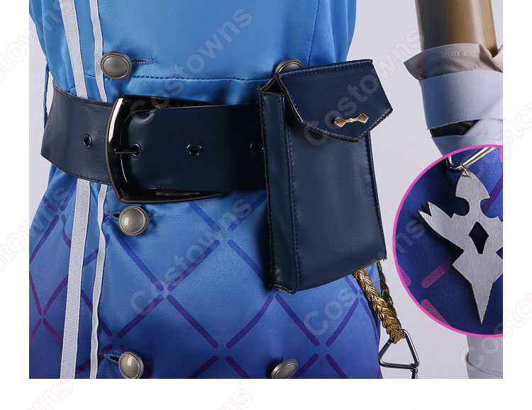 にじさんじ 空軍司令官 セレン龍月 軍服 コスプレ衣装 VTuber Selen Tatsuki 新衣装 cosplay 仮装 変装-10
