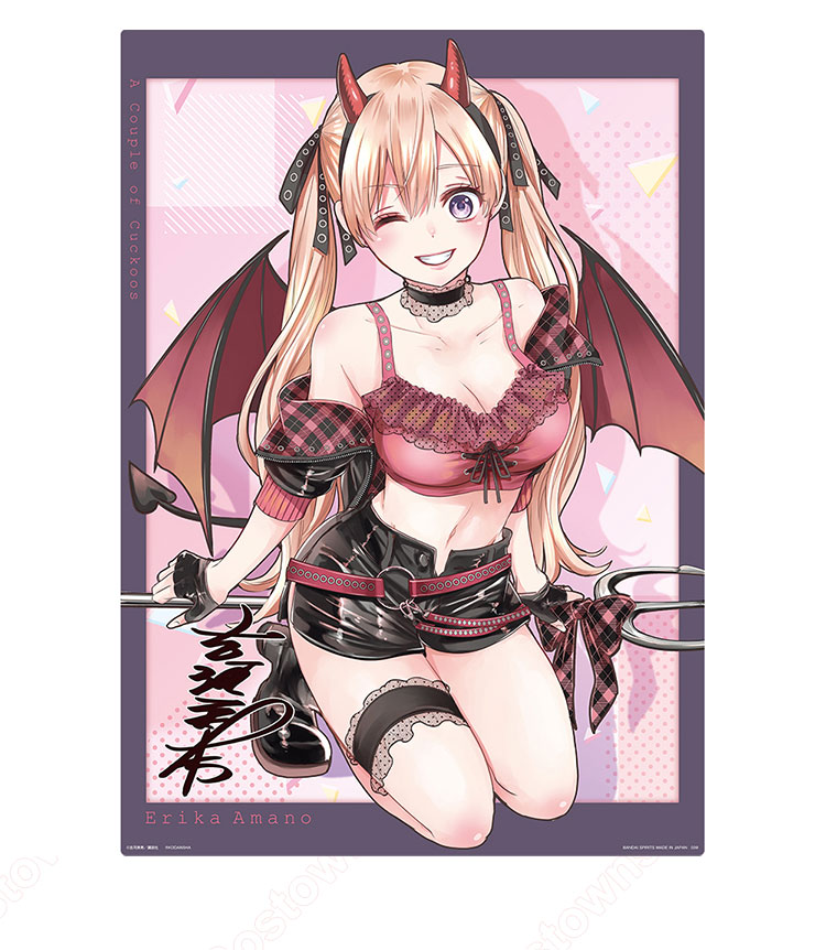 カッコウの許嫁 天野エリカ 悪魔 コスプレ衣装-1