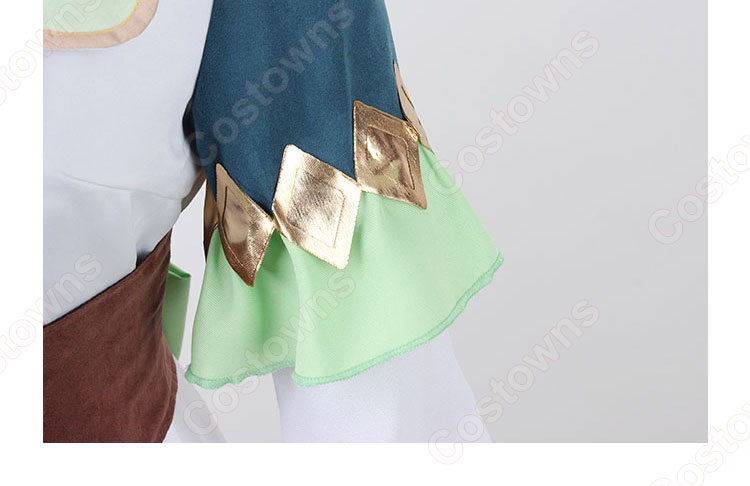 ウマ娘 グラスワンダー 新衣装 コスプレ衣装 『ウマ娘 プリティーダービー』 セイントジェード・ヒーラー cosplay 仮装 変装-7