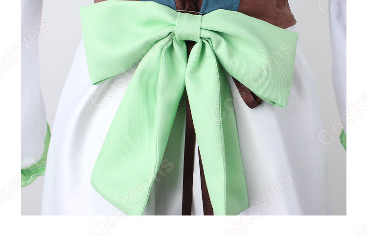 ウマ娘 グラスワンダー 新衣装 コスプレ衣装 『ウマ娘 プリティーダービー』 セイントジェード・ヒーラー cosplay 仮装 変装-13