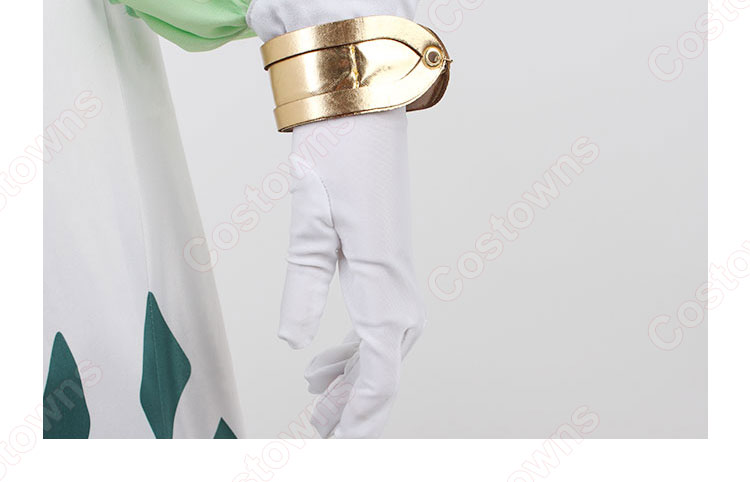 ウマ娘 グラスワンダー 新衣装 コスプレ衣装 『ウマ娘 プリティーダービー』 セイントジェード・ヒーラー cosplay 仮装 変装-9