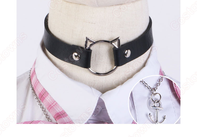 ホロライブ 2期生 湊あくあ 新衣装 制服 コスプレ衣装 VTuber cosplay 仮装 変装-6