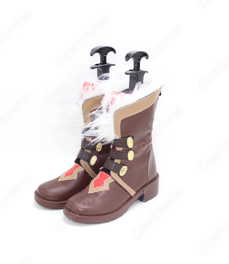 ウマ娘 プリティーダービー トウカイテイオー コスプレ靴-3