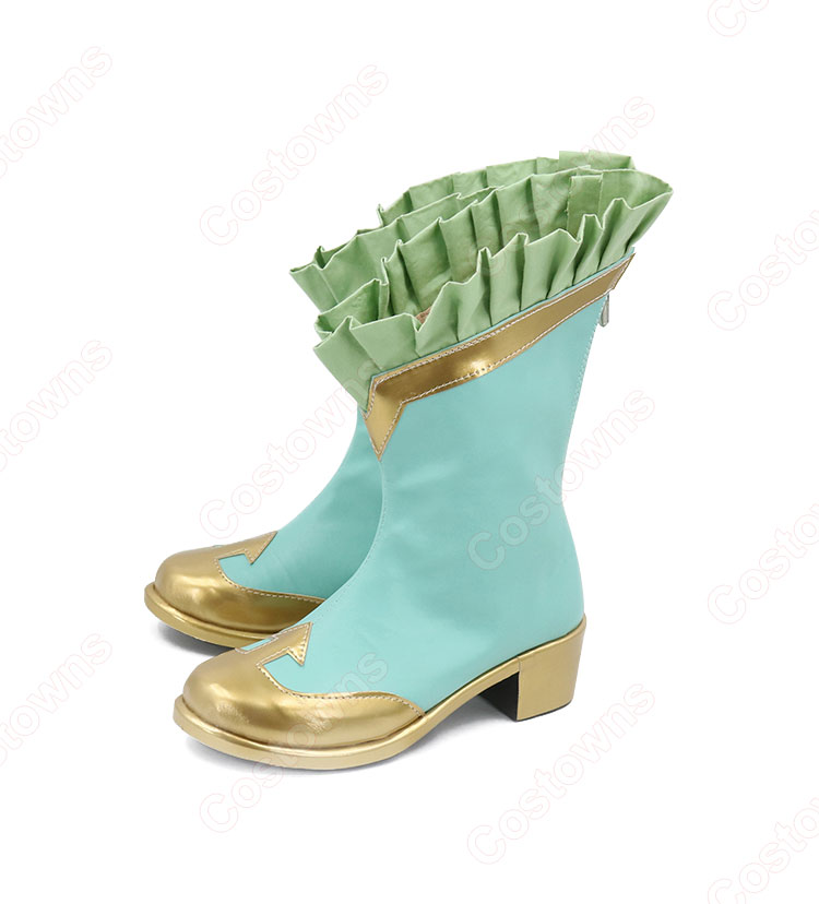 ウマ娘 グラスワンダー 新衣装 コスプレ靴 『ウマ娘 プリティーダービー』 コスプレ シューズ コスプレ用 道具 男女兼用-3