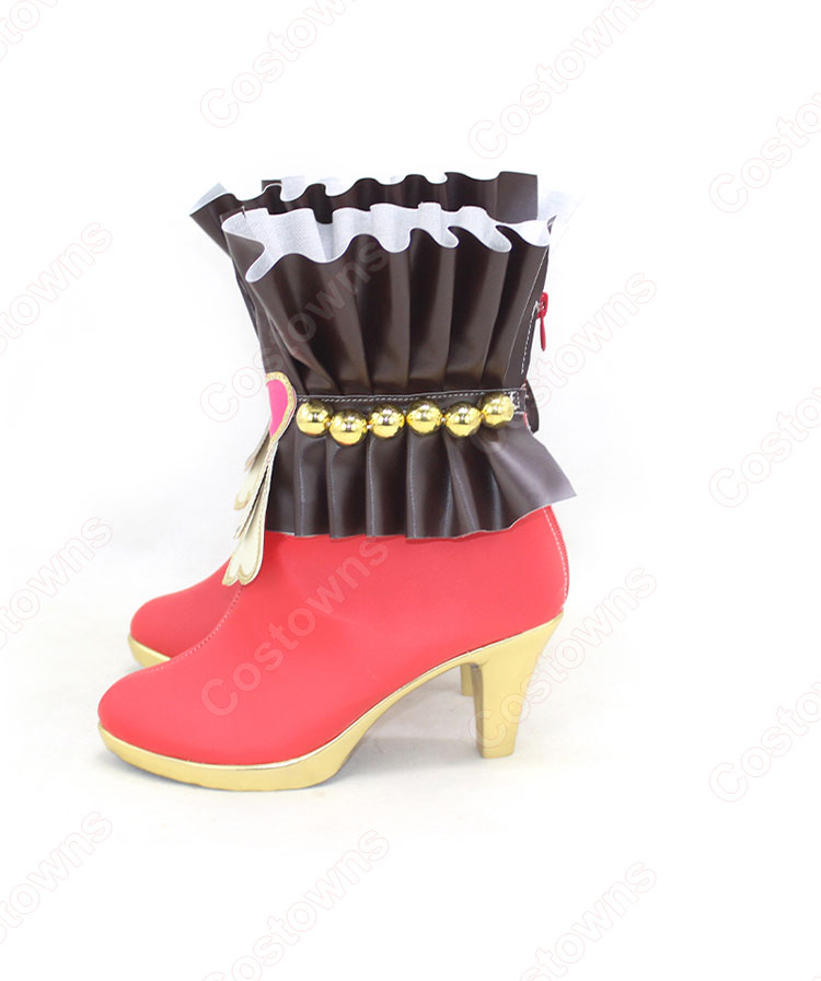 ウマ娘 ミホノブルボン 新衣装 コスプレ靴 『ウマ娘 プリティーダービー』 コスプレ シューズ コスプレ用 道具 男女兼用-4