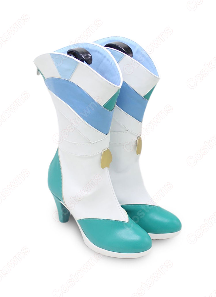 にじさんじ Finana Ryugu (フィナーナ・竜宮) コスプレ靴-2