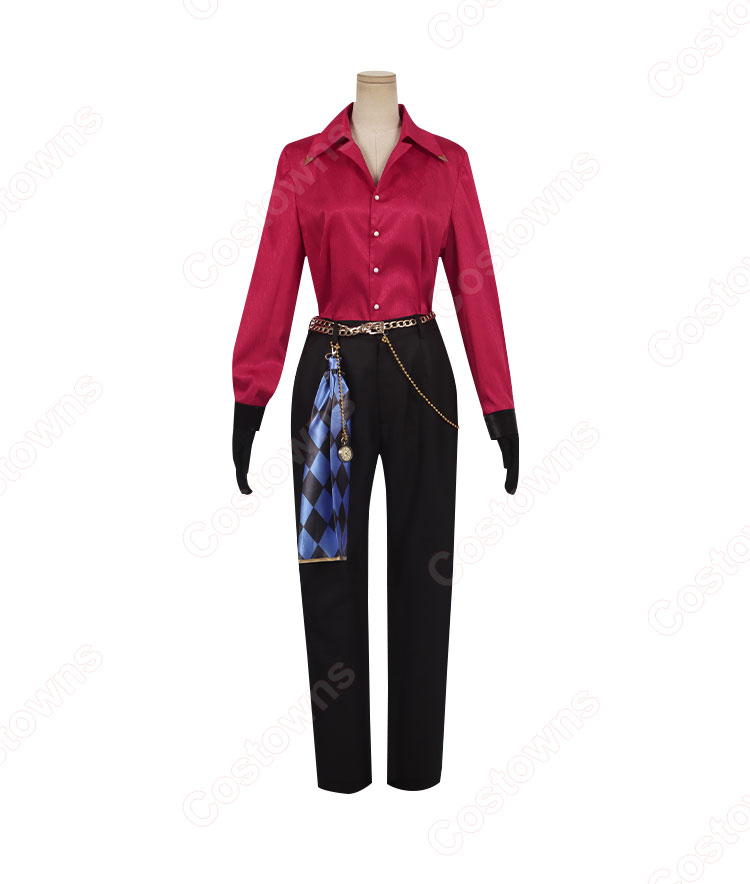 あんスタ! 羽風薫 怪盗団衣装 コスプレ衣装 『あんさんぶるスターズ!!』 スカウト!怪盗フェイク コランダム.K cosplay 仮装 変装-5