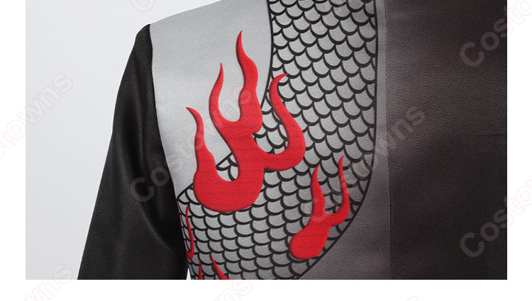 あんスタ! 鬼龍紅郎 赤鬼番長 コスプレ衣装 『あんさんぶるスターズ!!』 フィーチャースカウト 紅郎編 青春が紡ぐ硬い糸 cosplay 仮装 変装-11